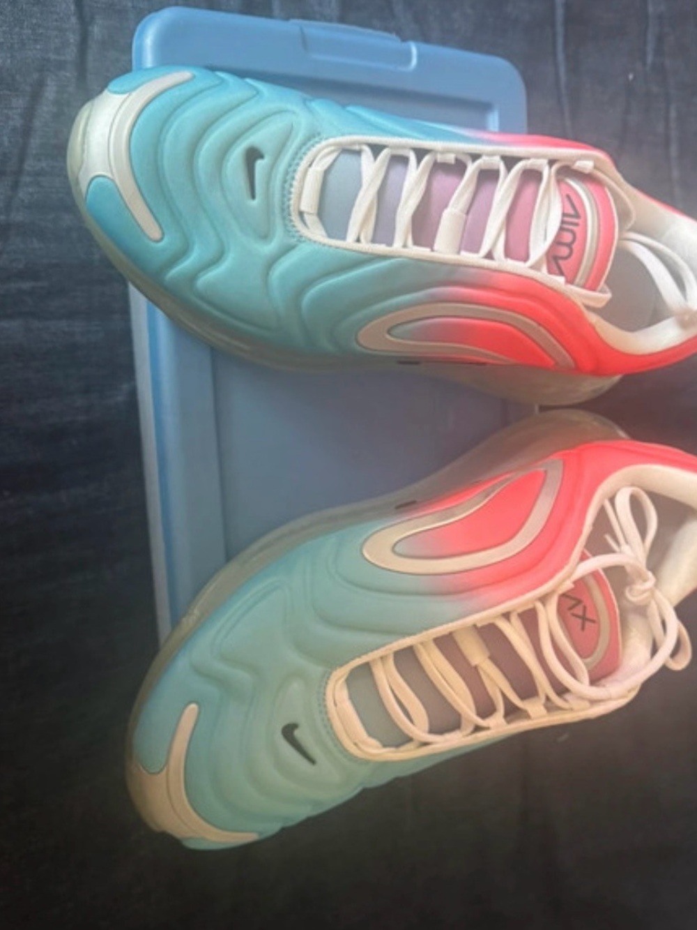 Nike Women’s Gradient Aqua to Pink Sneakers